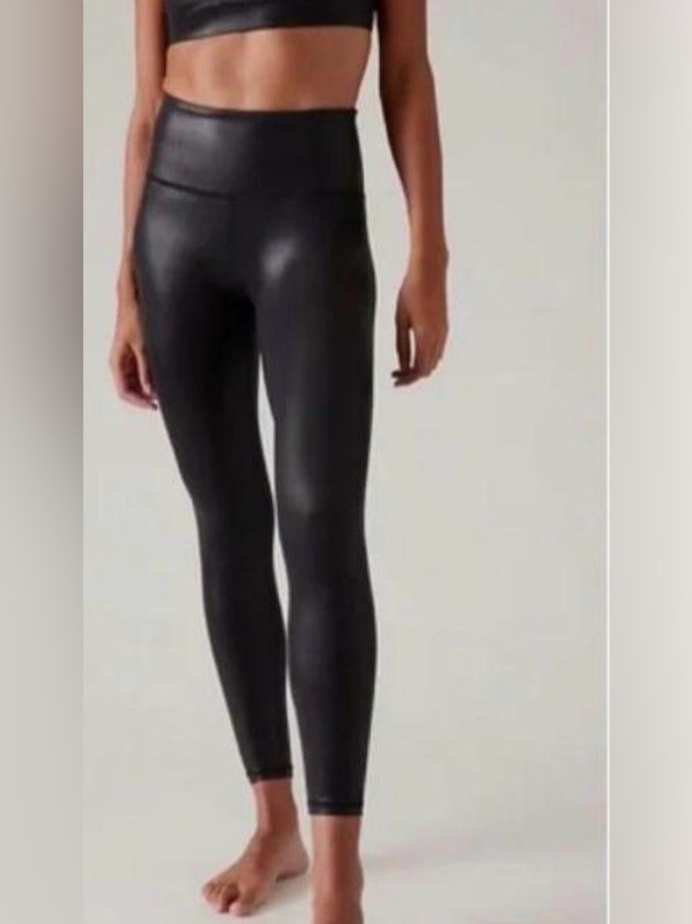 Athleta Elation Shine Tight Leggings Black Women’s Small